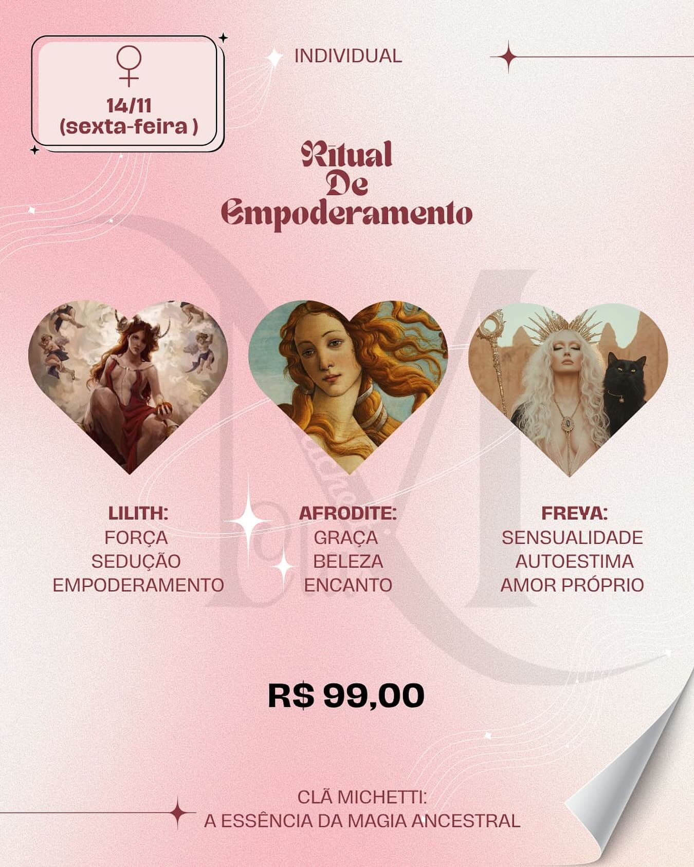  Ritual de Empoderamento: Lilith, Afrodite e Freya